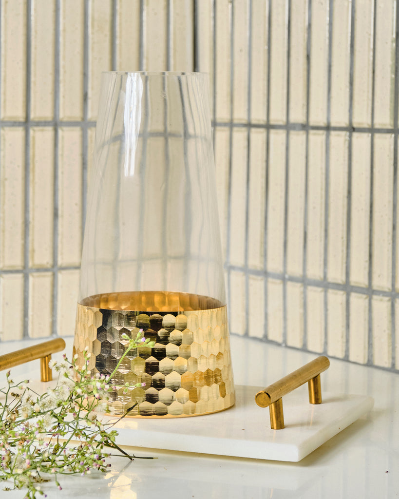Kamala Tapered Vase - Tall Crane Living