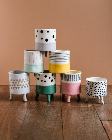 Jester Plant Pots with Feet