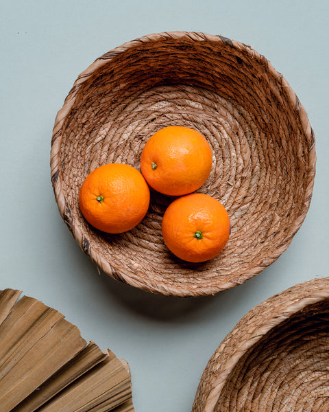 Uluwatu Woven Basket Bowl - Small