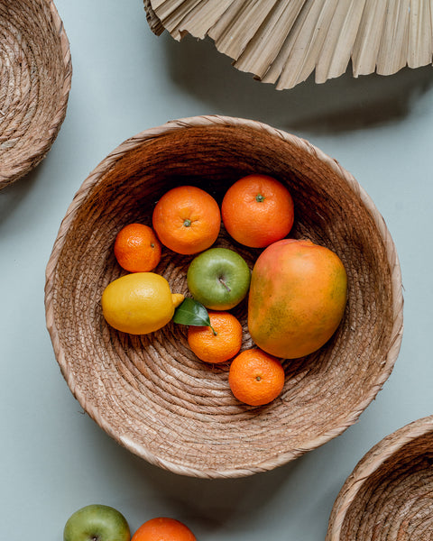 Uluwatu Woven Basket Bowl - Small