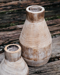 Legno Wooden Vase