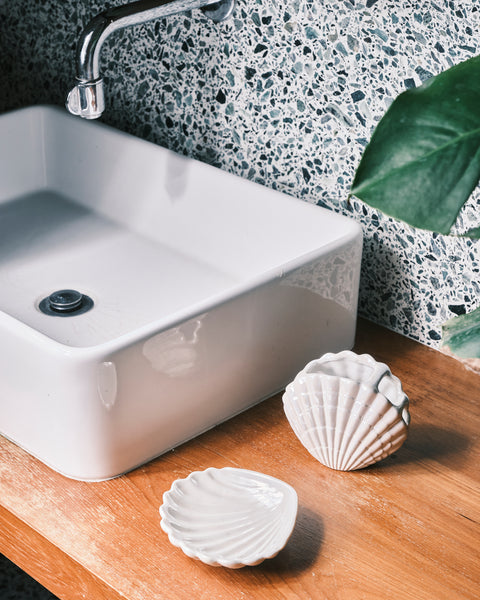 Iridescent Shell Soap and Trinket Dish