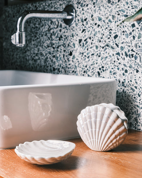 Iridescent Shell Soap and Trinket Dish