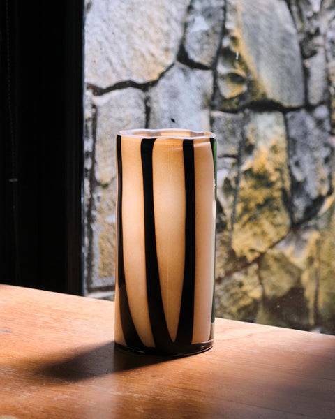 Lolli Striped Straight Vase