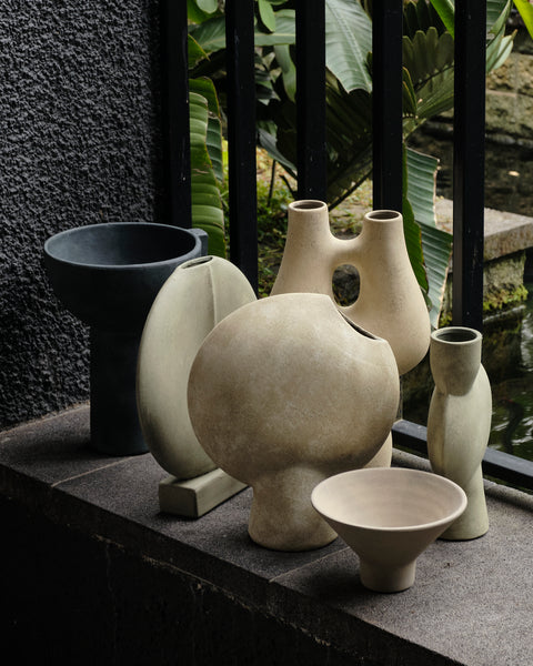 Marfa Zola Vase - Cream