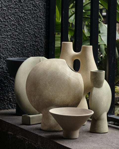 Marfa Zola Vase - Cream