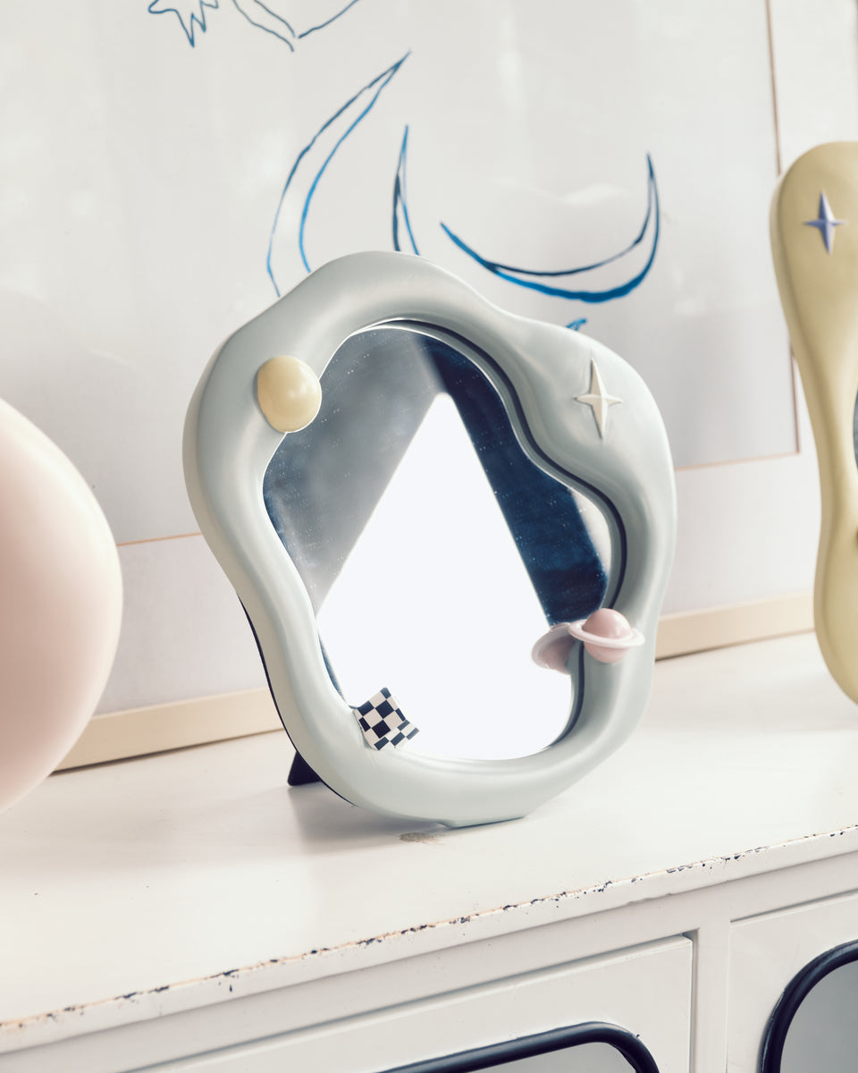 Memphis Mirror Crane Living