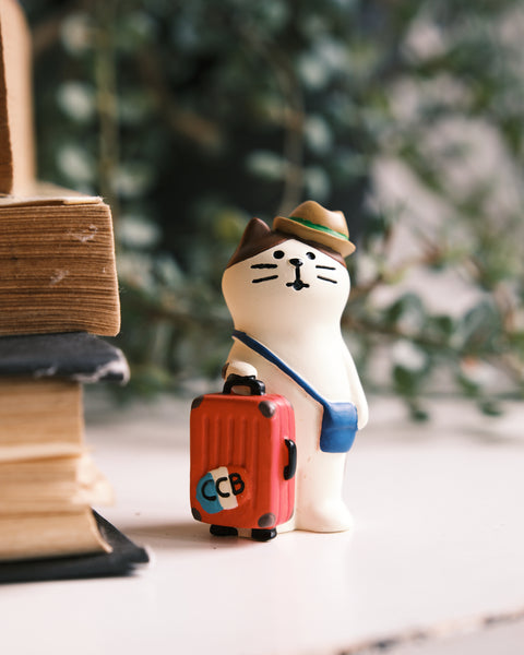 Mr Meow Travels Figurine
