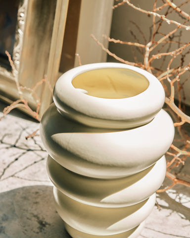 Parabola Vase - Cream