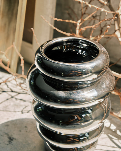 Parabola Vase - Silver