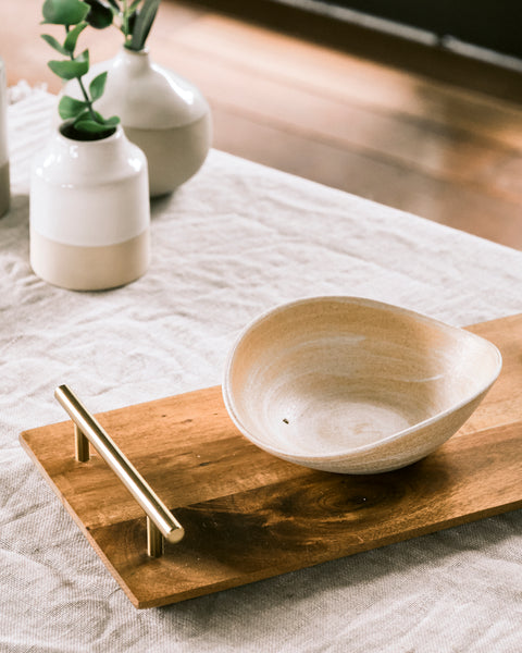 Pave Wavy Dessert Bowl