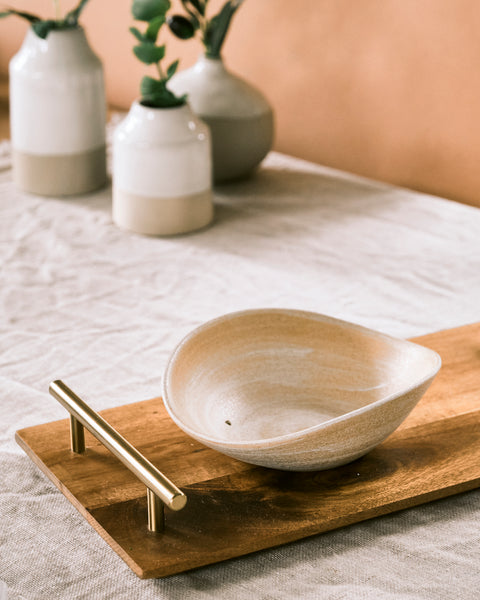 Pave Wavy Dessert Bowl