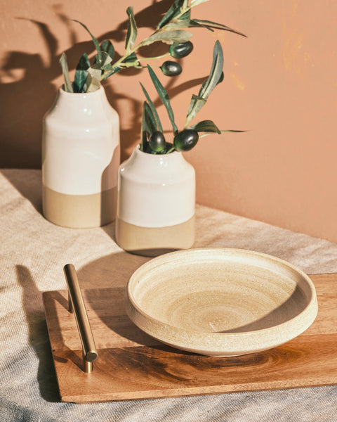 Pave Round Snack Bowl