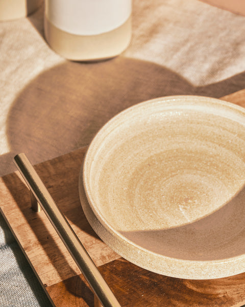 Pave Round Snack Bowl