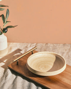 Pave Round Snack Bowl