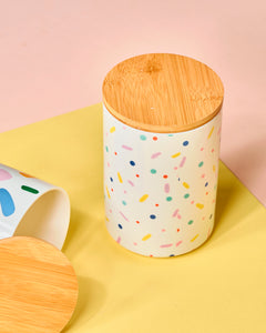 Rainbow Speckled Container - Large
