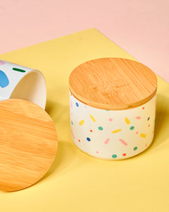 Rainbow Speckled Container - Small