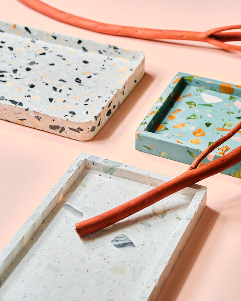 Palazzo Rectangular Terrazzo Tray