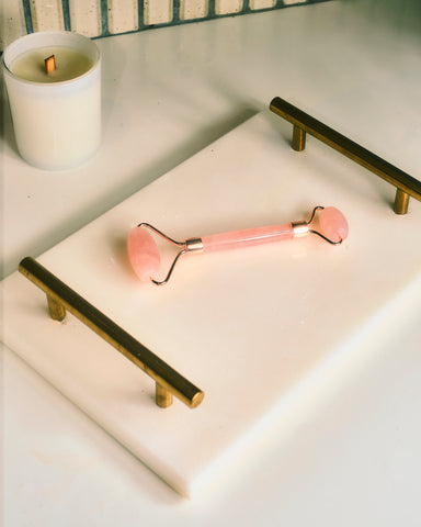 Rose Quartz Facial Roller