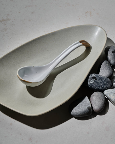 Shokudo Ceramic Soup Spoon