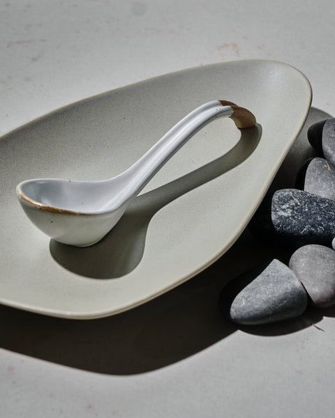 Shokudo Ceramic Soup Spoon