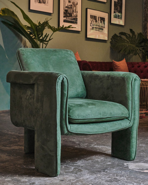 Solo Moss Armchair