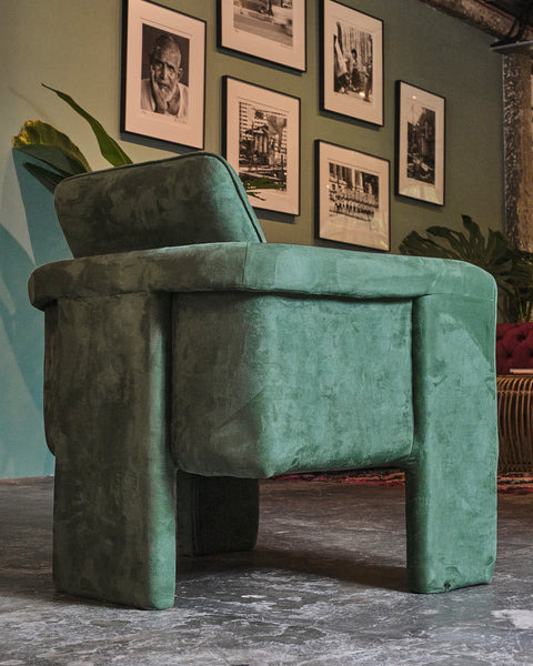 Solo Moss Armchair