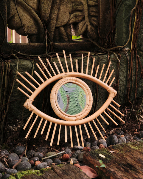 Uluwatu Bamboo Mirror - Assorted Designs