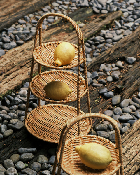 Uluwatu Rattan Display Tray (2 Tier)