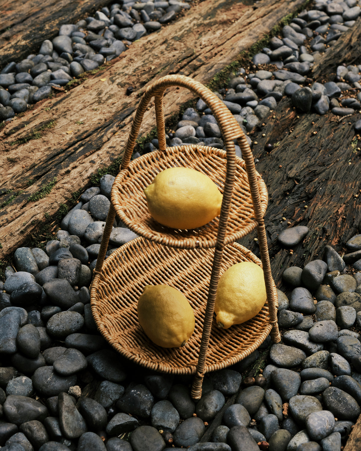 Uluwatu Rattan Display Tray (2 Tier)