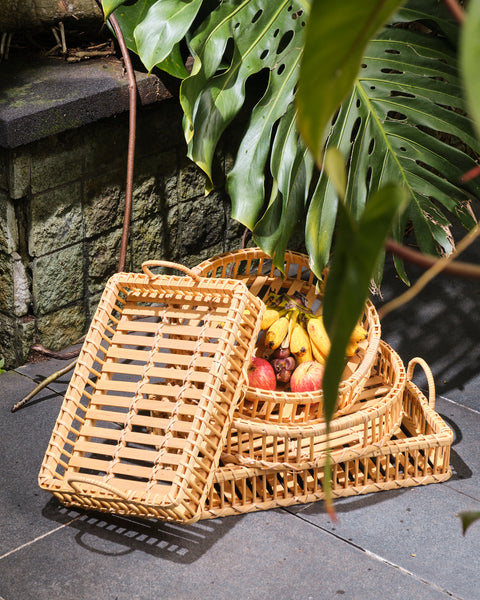 Umala Rectangle Bamboo Tray