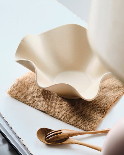 Wavy Abstract Bowl