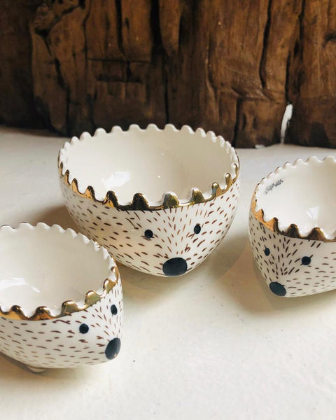 Hedgehog Family Trinket Bowls (each sold separately)