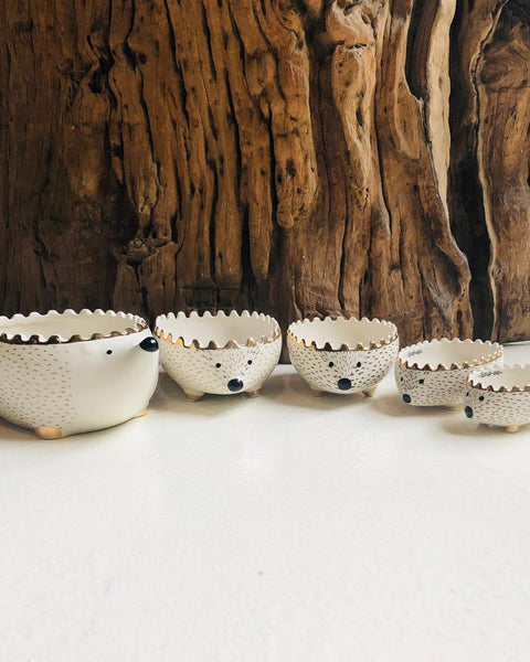 Hedgehog Family Trinket Bowls (each sold separately)