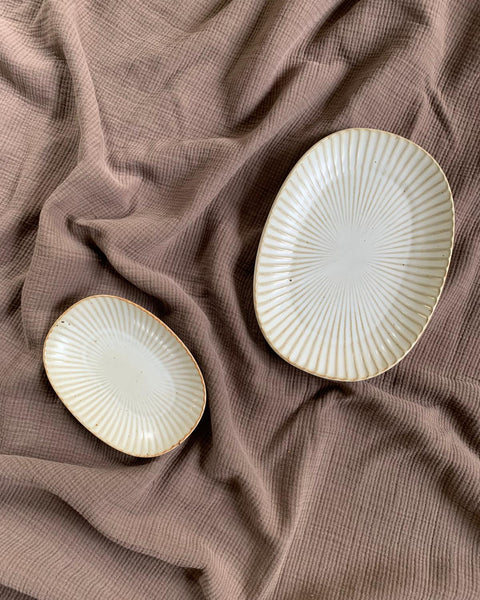 Quail Oval Serving Dish - Small