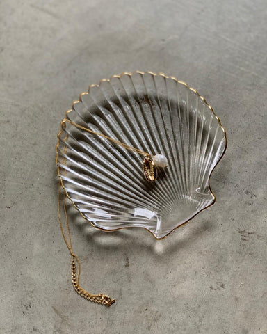 Shell Glass Dish