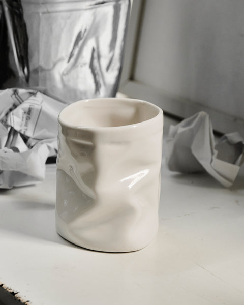White Wrinkle Cup