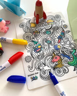 Erda Ally: Doodle Dat: A5 Silicone Mat (Party Pack)