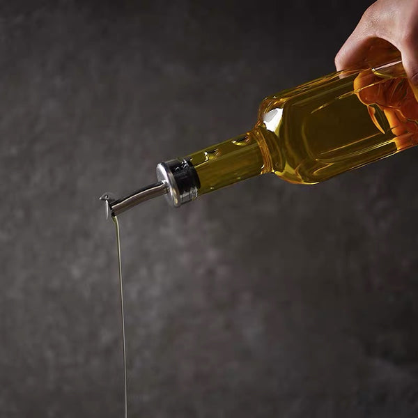 Glass Oil Bottle - Tall Slim